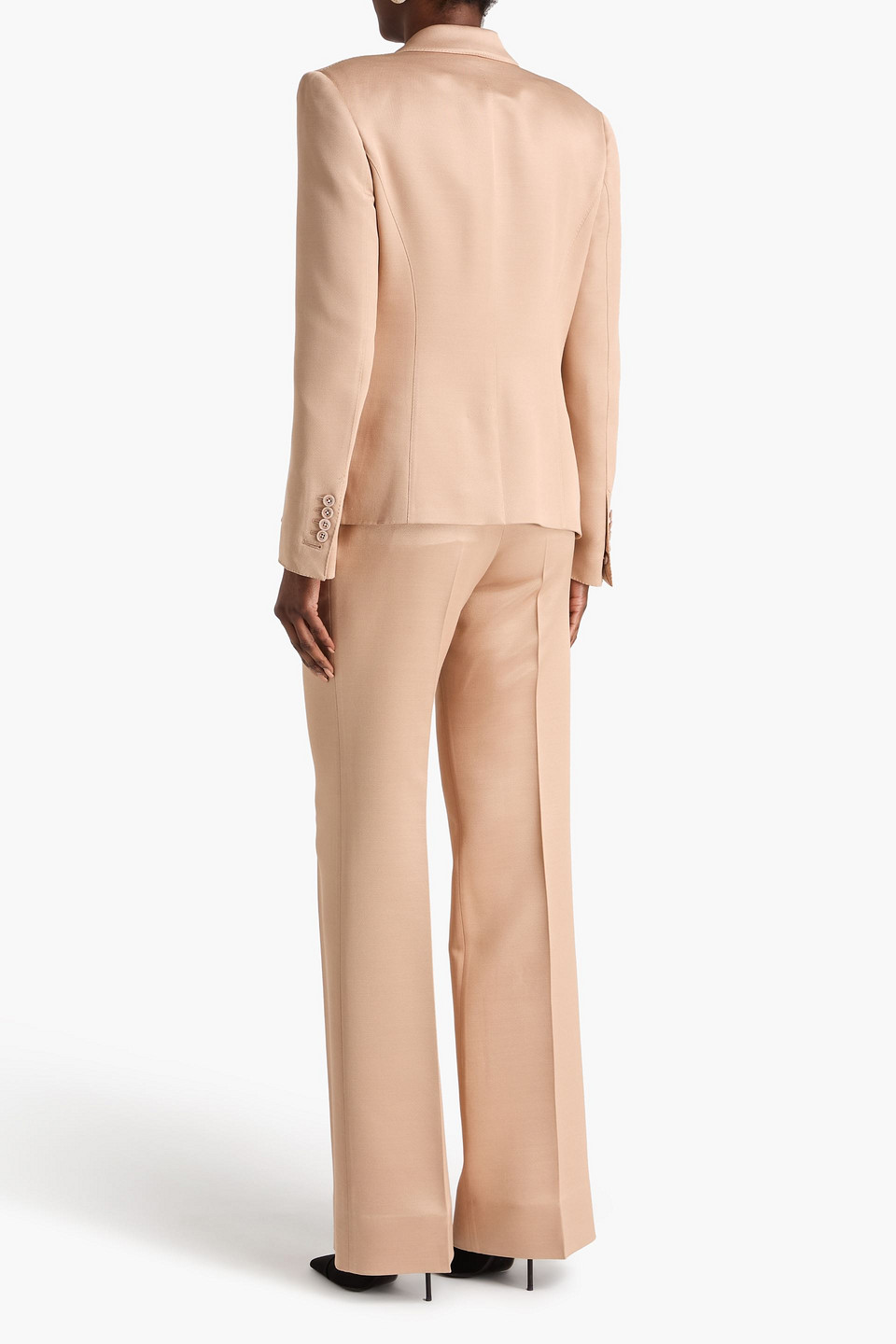  Tom Ford - Blazer Aus Einer Woll-seidenmischung - Neutral - It 44 