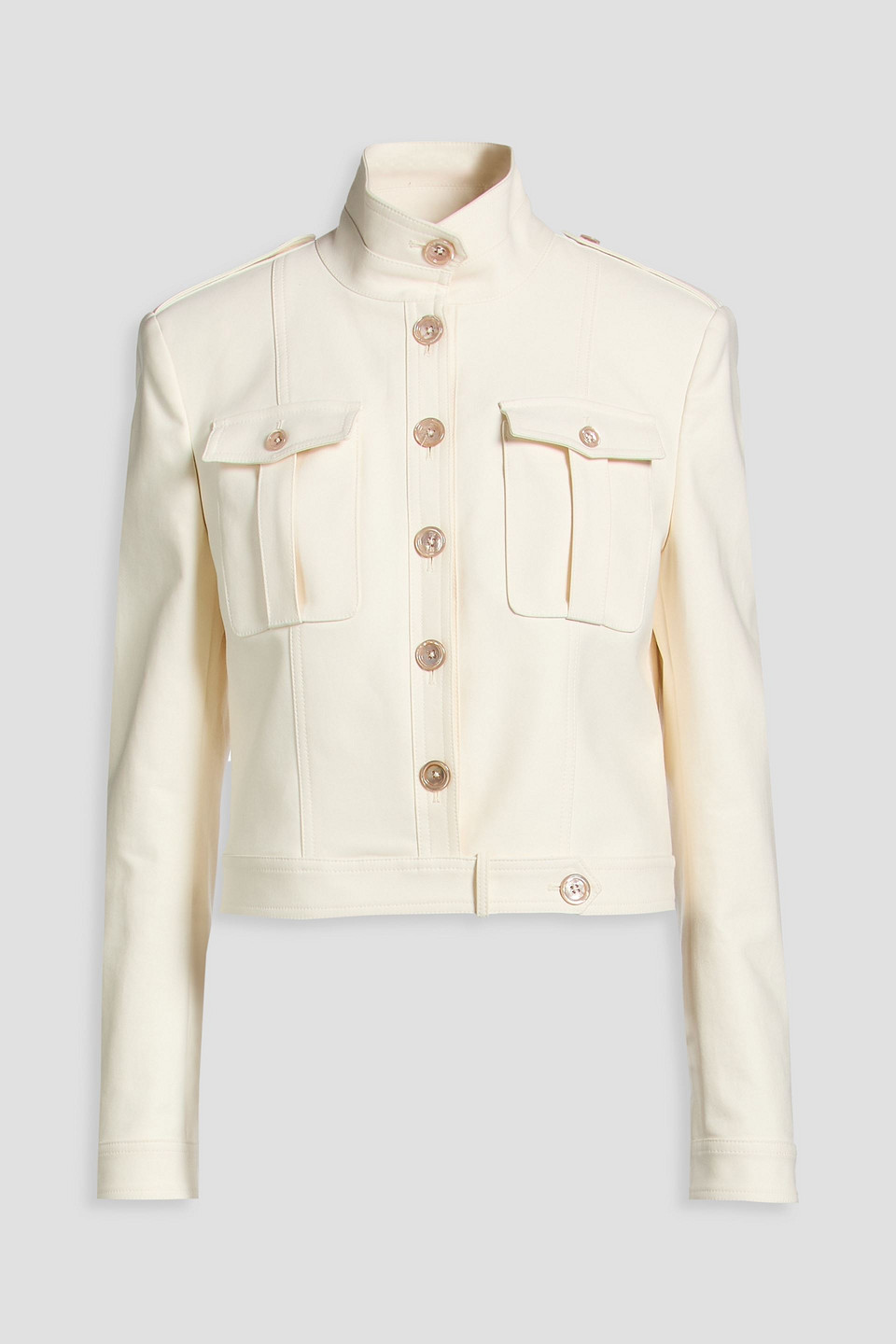 tom ford - cotton-blend jacket - white - it 38