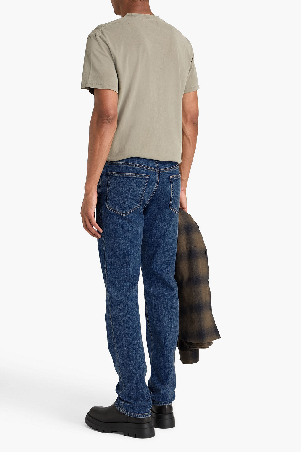  Frame - Modern Straight Denim Jeans - Blue - 34 