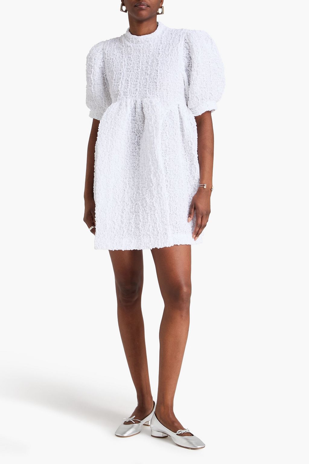 embellished tulle mini dress Lawton Celestial Embellished Tulle Mini Dress