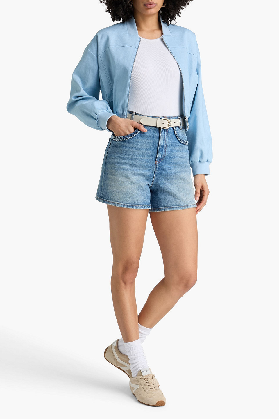  Maje - Jeansshorts - Blau - Fr 34 