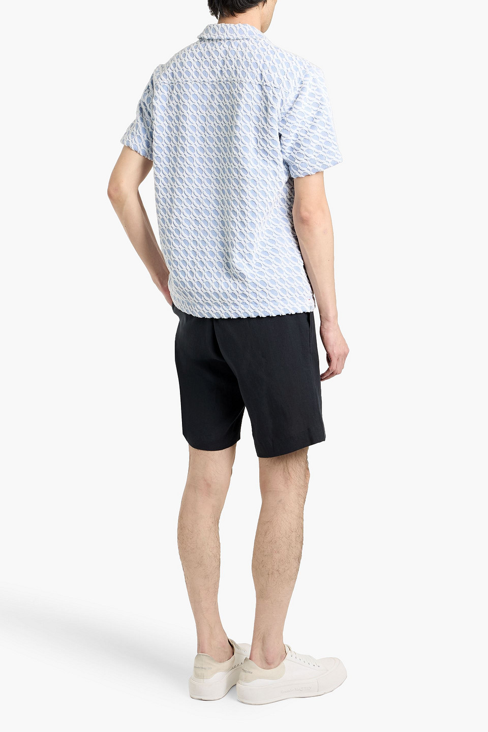  Sandro - Leinenshorts - Blau - Fr 36 