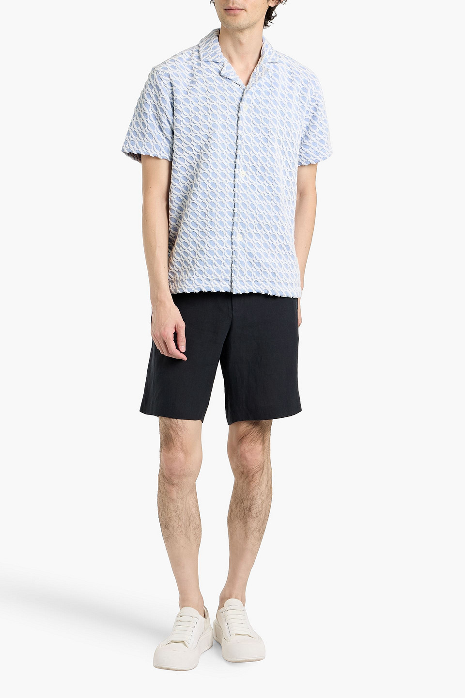  Sandro - Leinenshorts - Blau - Fr 36 