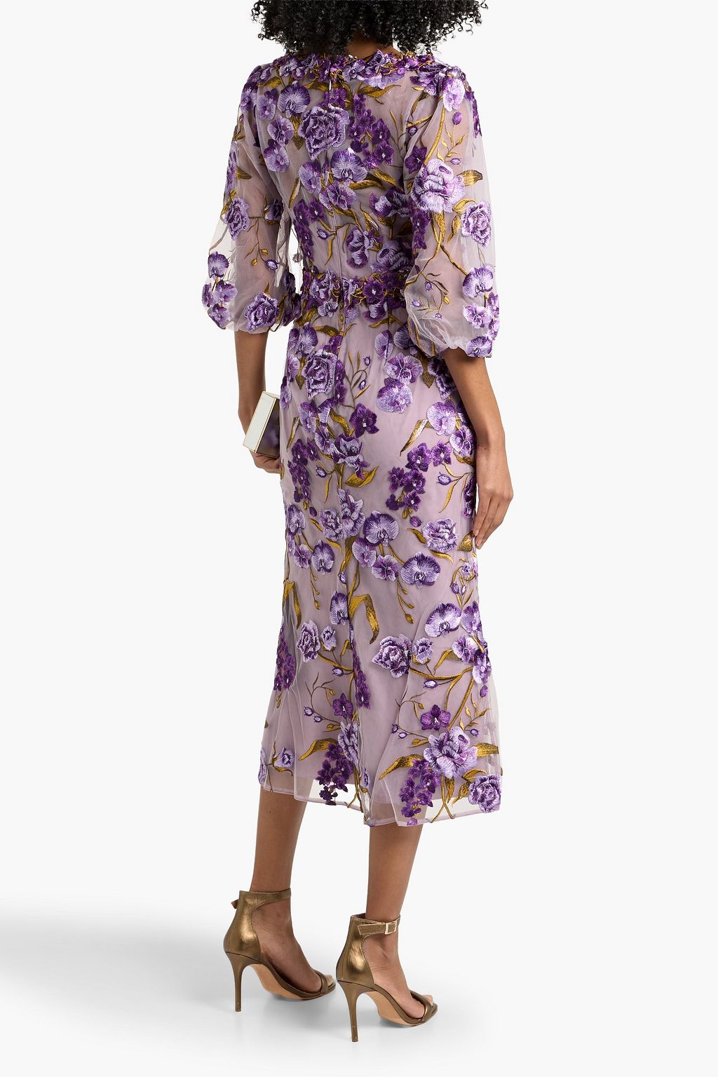 marchesa notte embroidered velvet dress Marchesa Notte Stretch Velvet Fitted Cocktail Dress main image 0