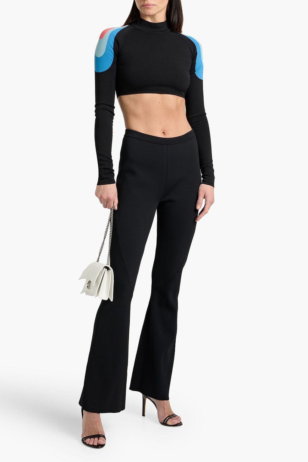 トップス pucci PUCCI Cropped jacquard-knit top | THE OUTNET