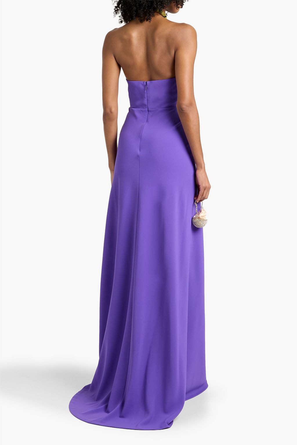 PUCCI Cutout crepe halterneck gown | THE OUTNET