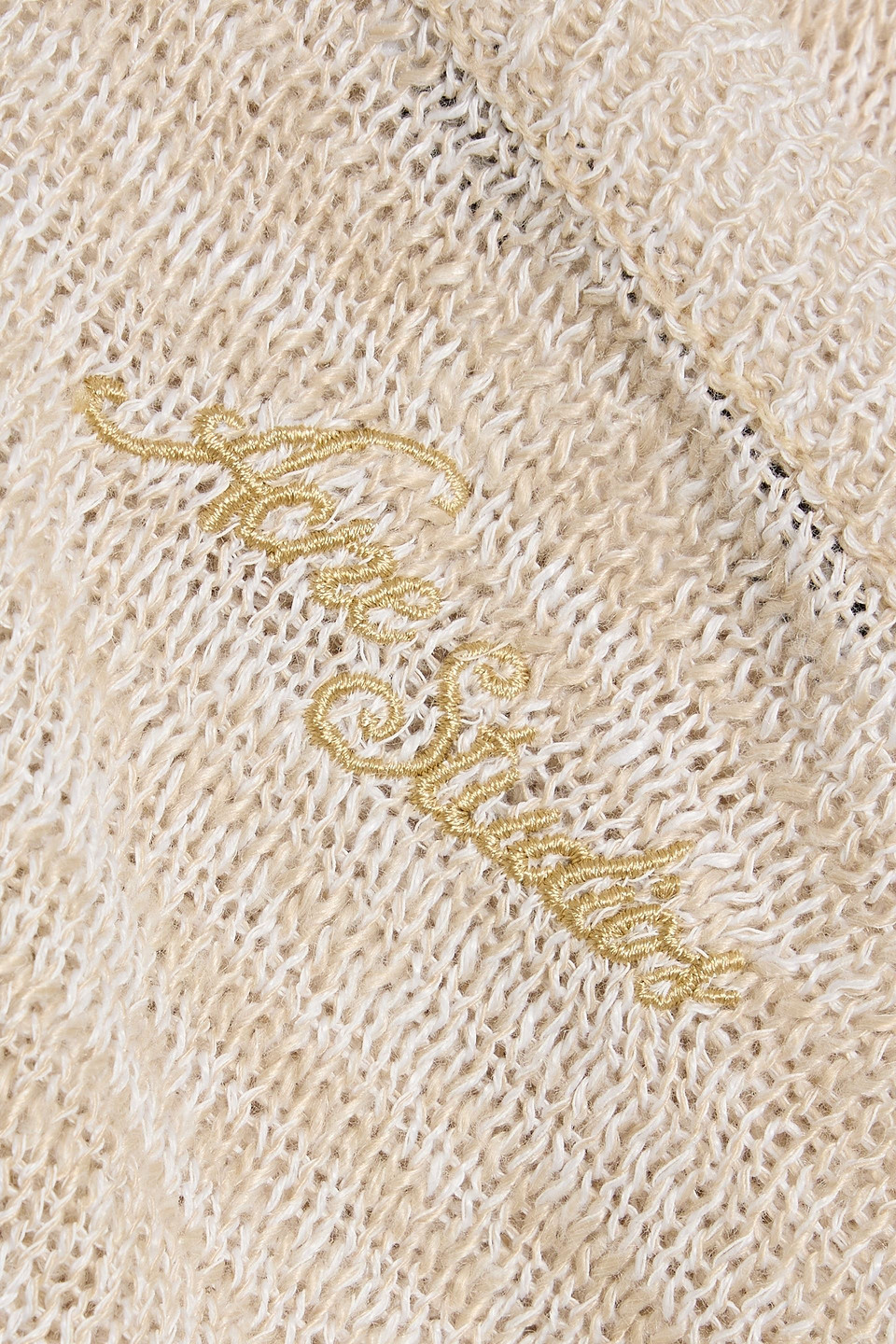 Acne Studios Linen-blend Sweater In Neutral