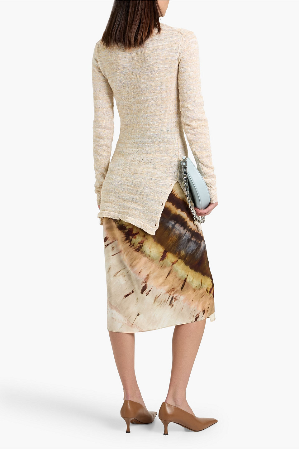 Acne Studios Linen-blend Sweater In Neutral