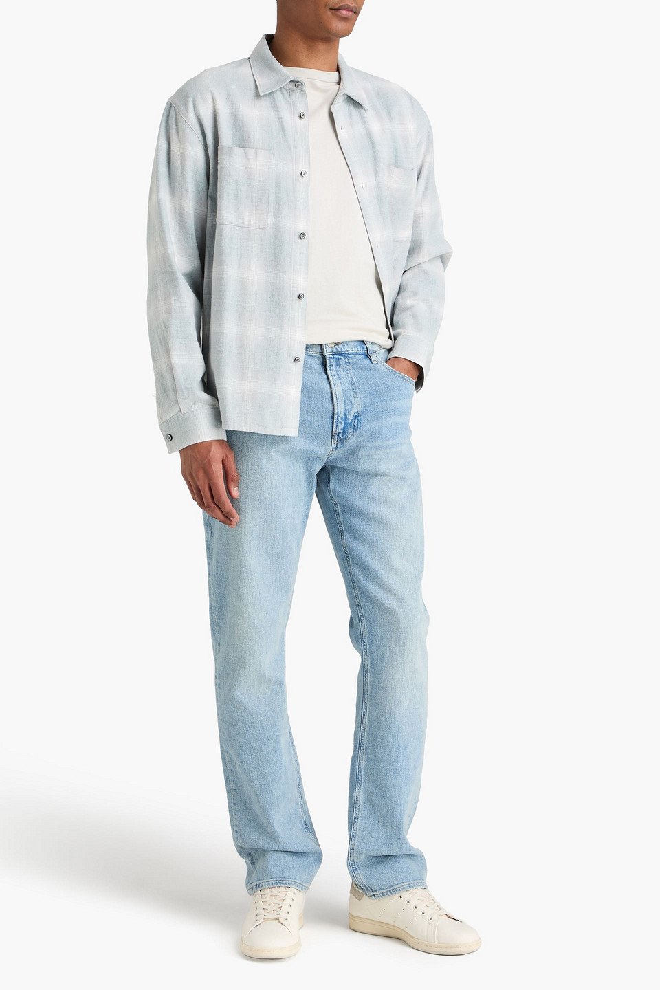  Frame - Jeans „modern Straight“ Aus Denim - Blau - 30 
