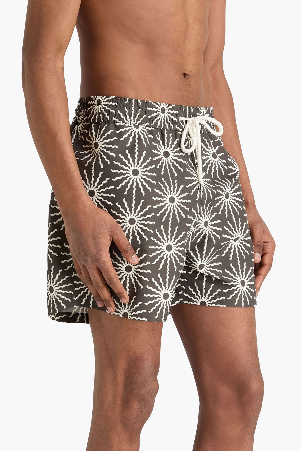 FRESCOBOL CARIOCA Rio short-length printed shell swim shorts | THE