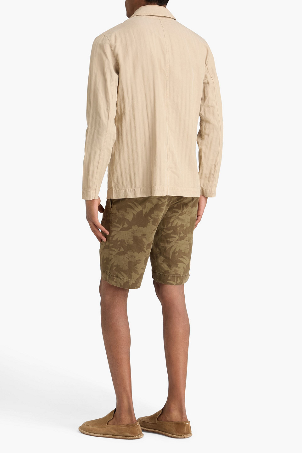  Frescobol Carioca - Gestreifter Blazer „lima“ Aus Einer Lyocell-leinen-baumwollmischung - Neutral - M 