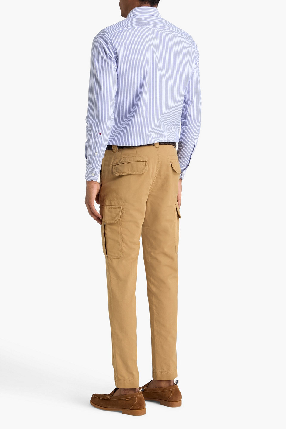  Slowear - Cotton-blend Cargo Pants - Braun - 32 