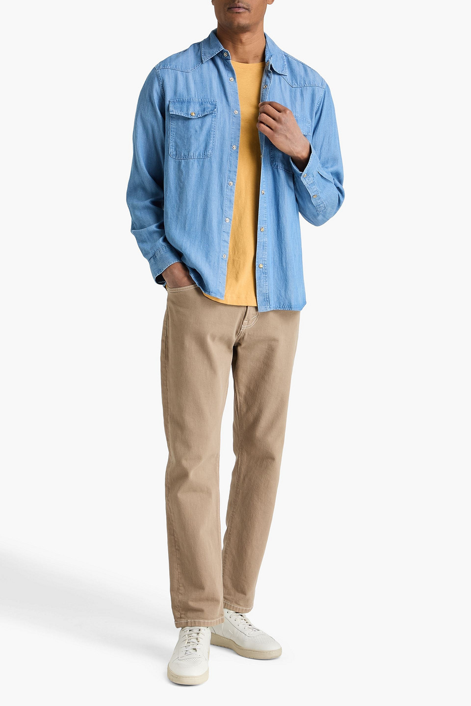  Frescobol Carioca - Jeanshemd „souza“ - Blau - L 
