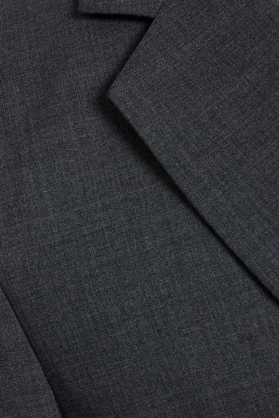 Sandro Wool Suit Jacket In Gray