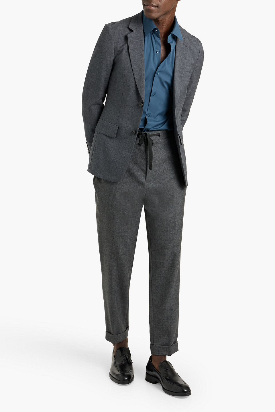  Sandro - Wool Suit Jacket - Gray - It 44 