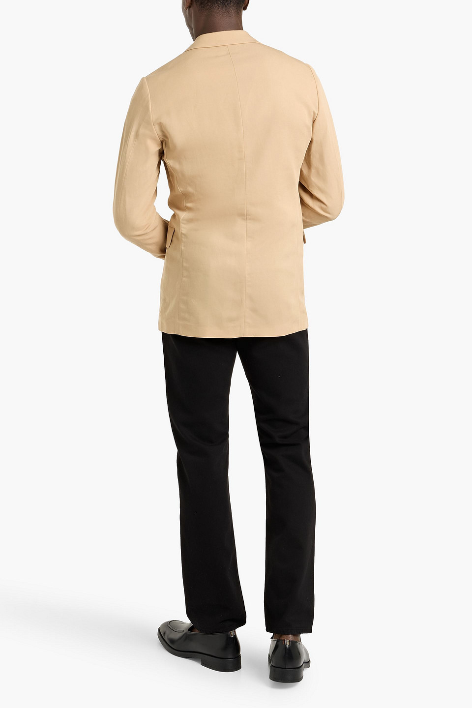  Sandro - Blazer Aus Einer Lyocell-leinen-baumwollmischung - Neutral - It 44 