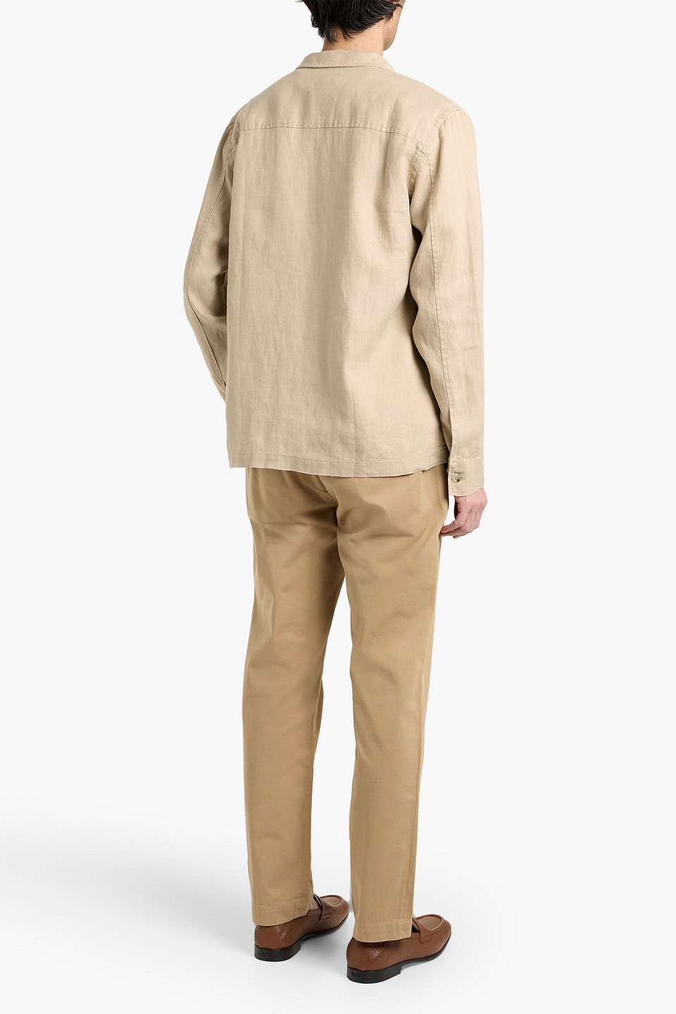  Onia - Overshirt Aus Leinen - Neutral - M 
