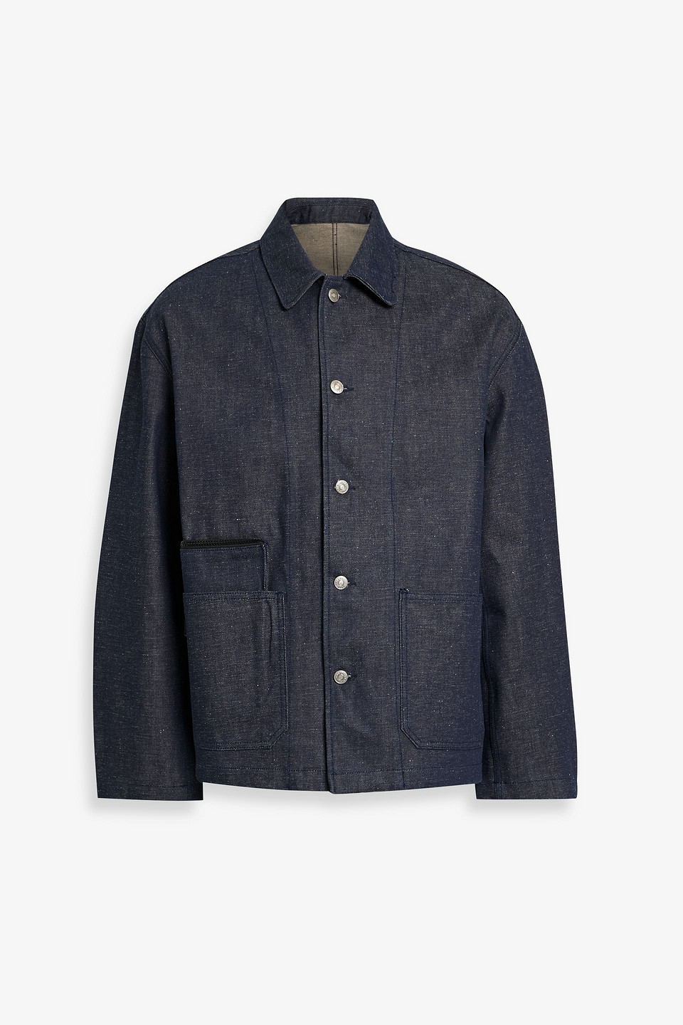 Le 17 Septembre Denim Jacket In Blue