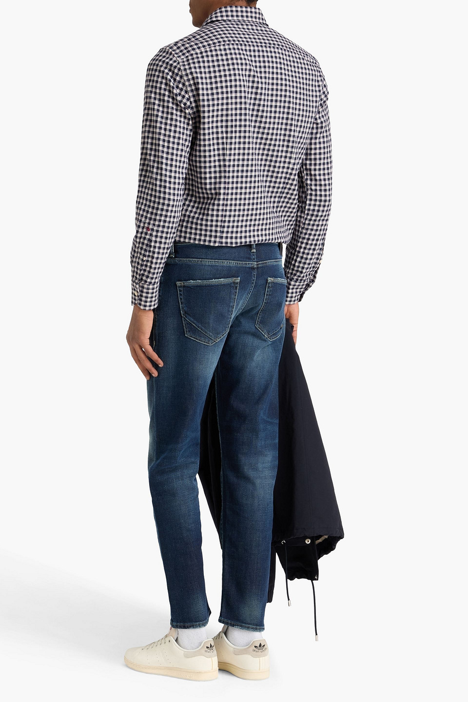  Slowear - Karottenjeans „incotex“ Aus Denim - Blau - 30 