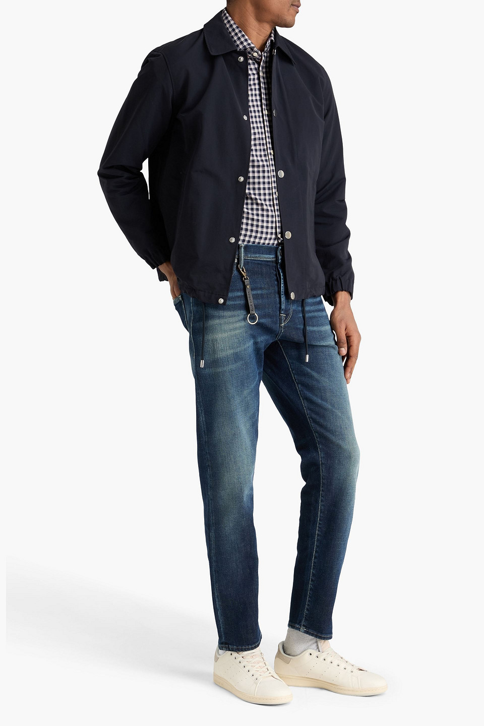  Slowear - Karottenjeans „incotex“ Aus Denim - Blau - 30 