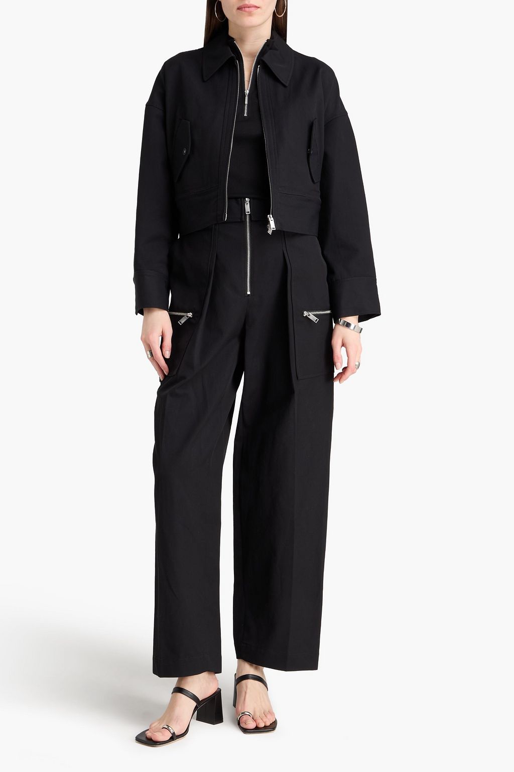 3.1 PHILLIP LIM Cotton-blend jacket | THE OUTNET