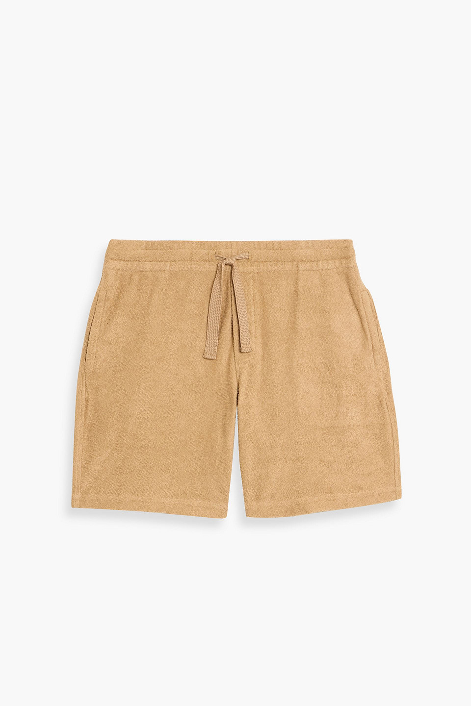 orlebar brown - trevone cotton-terry drawstring shorts - neutral - s