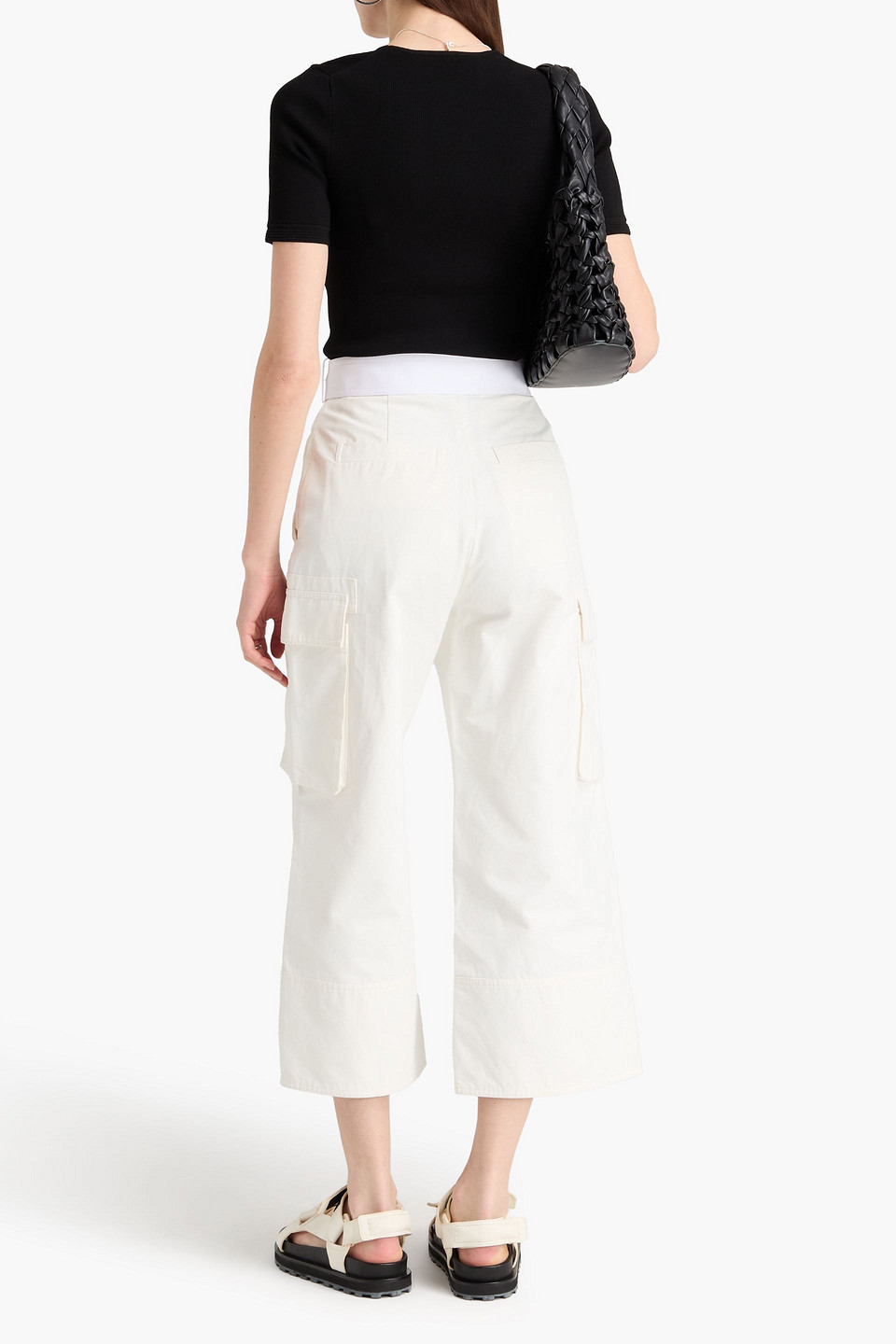  3.1 Phillip Lim - Oberteil Aus Rippstrick - Schwarz - Xs 