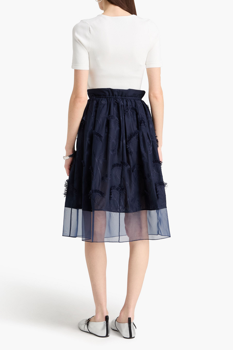  3.1 Phillip Lim - Oberteil Aus Rippstrick - Weiß - Xs 