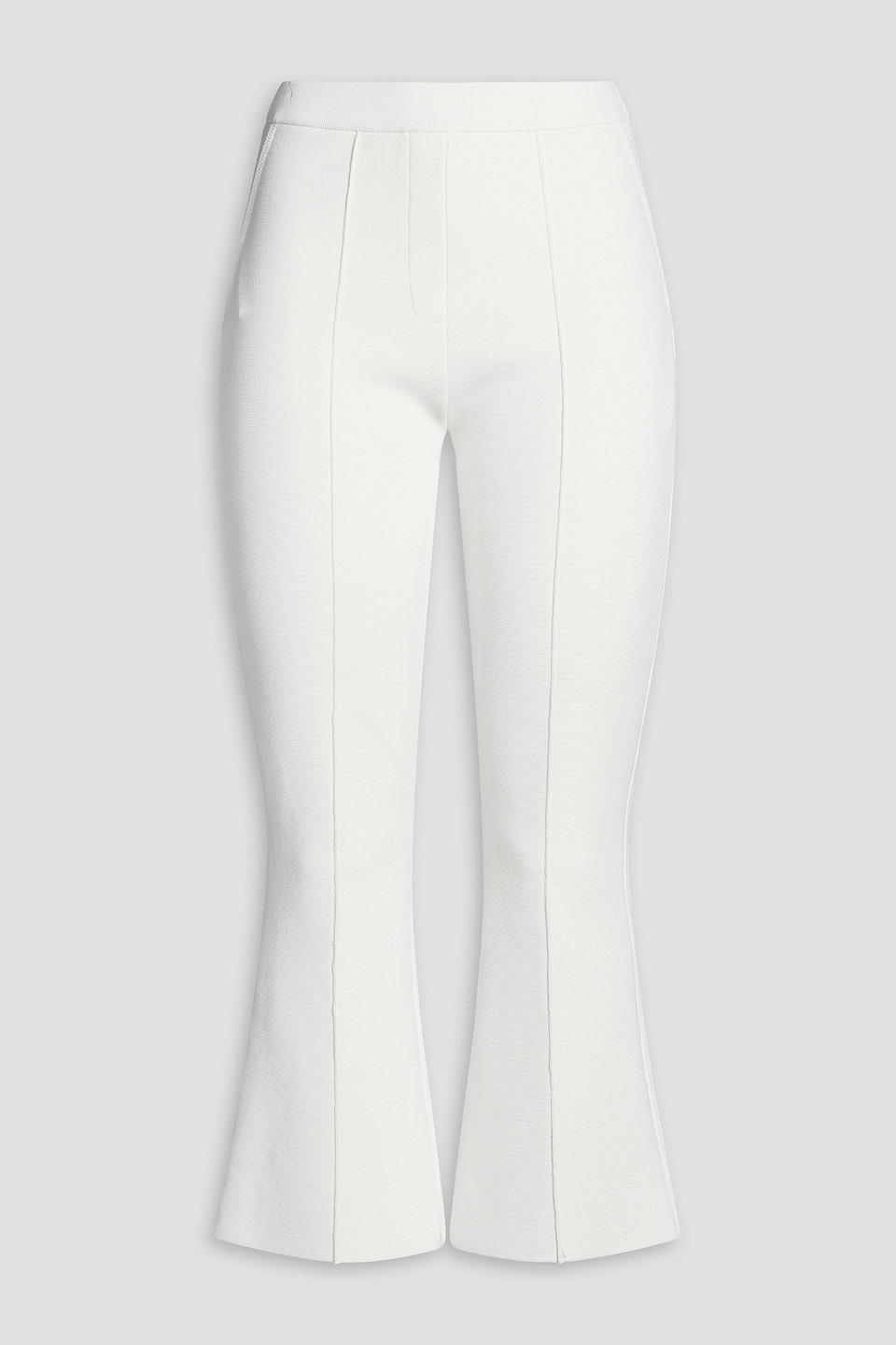 3.1 Phillip Lim Stretch-knit Kick-flare Pants In White