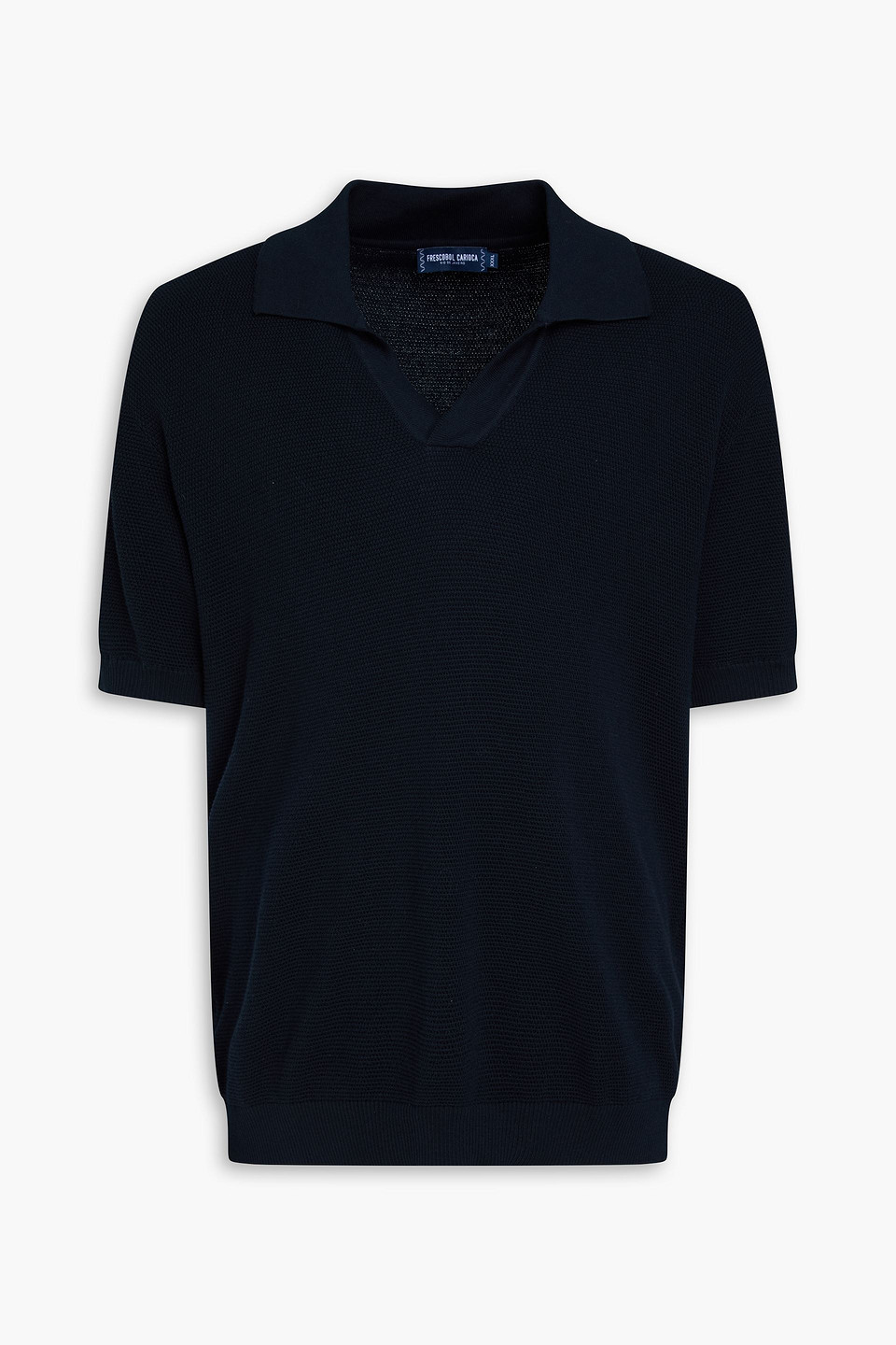 frescobol carioca - rino cotton polo shirt - blue - 3xl