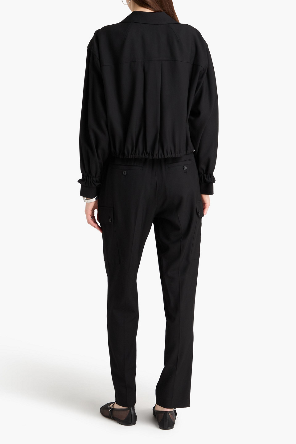  3.1 Phillip Lim - Wool-blend Cargo Pants - Black - Xs 