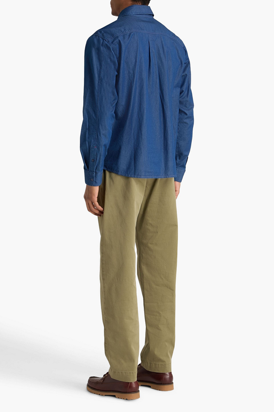  Orlebar Brown - Jeanshemd „shanklin“ - Blau - S 