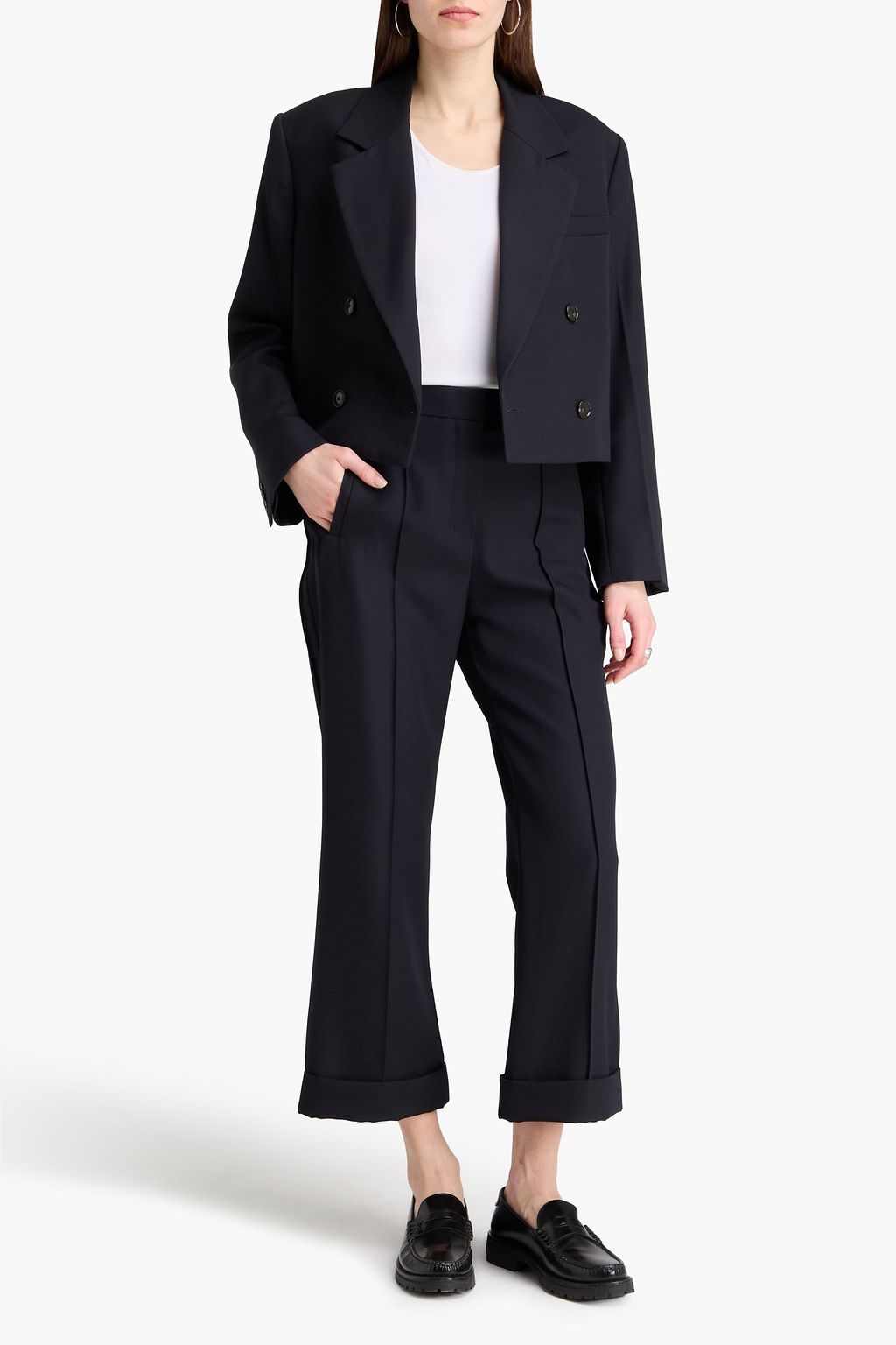 3.1 PHILLIP LIM Wool kick-flare pants | THE OUTNET