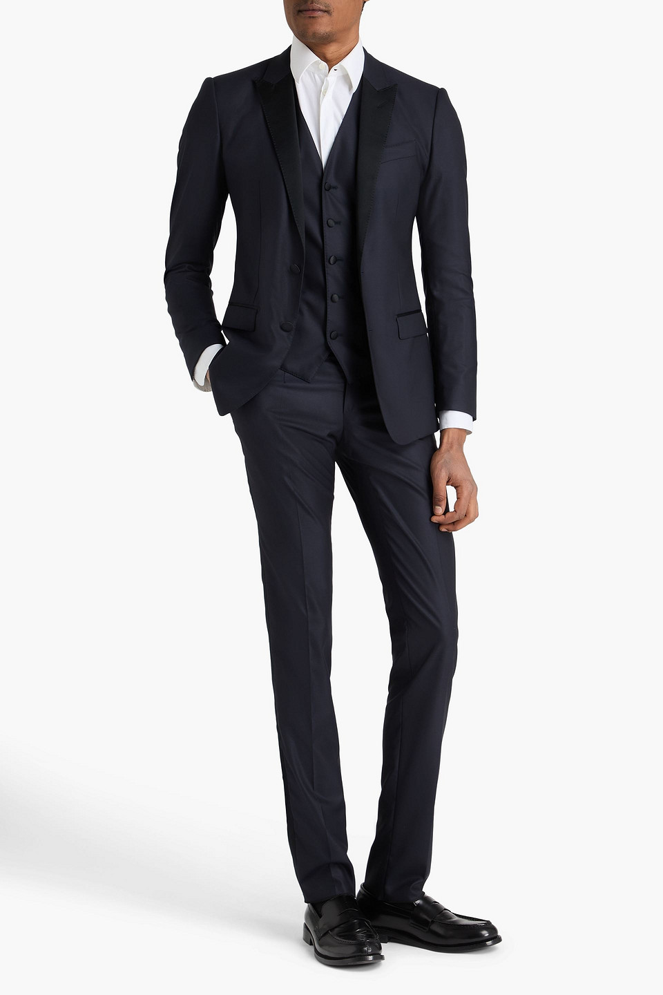  Dolce & Gabbana - Wool-blend Suit - Blue - It 44 