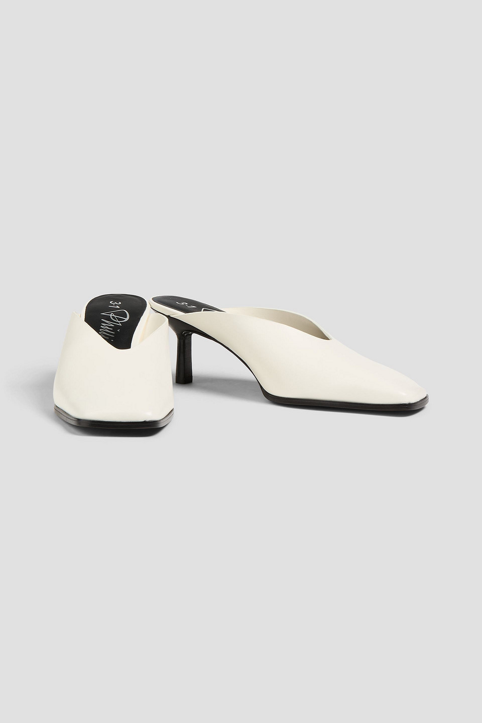  3.1 Phillip Lim - Id Leather Mules - White - Eu 35 