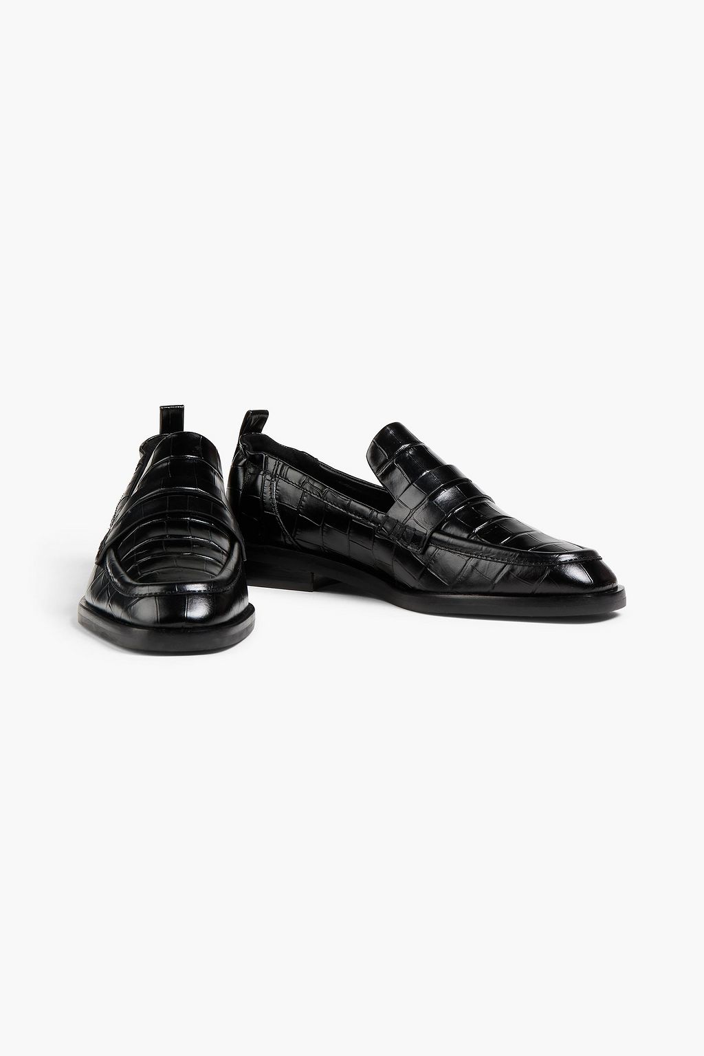 3.1 PHILLIP LIM Woven leather loafers | THE OUTNET