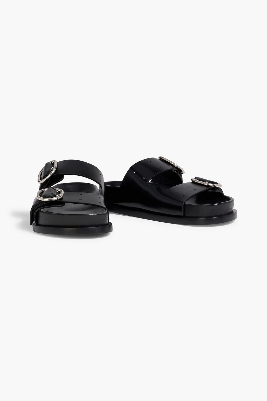 JIL SANDER Buckled leather sandals | THE OUTNET