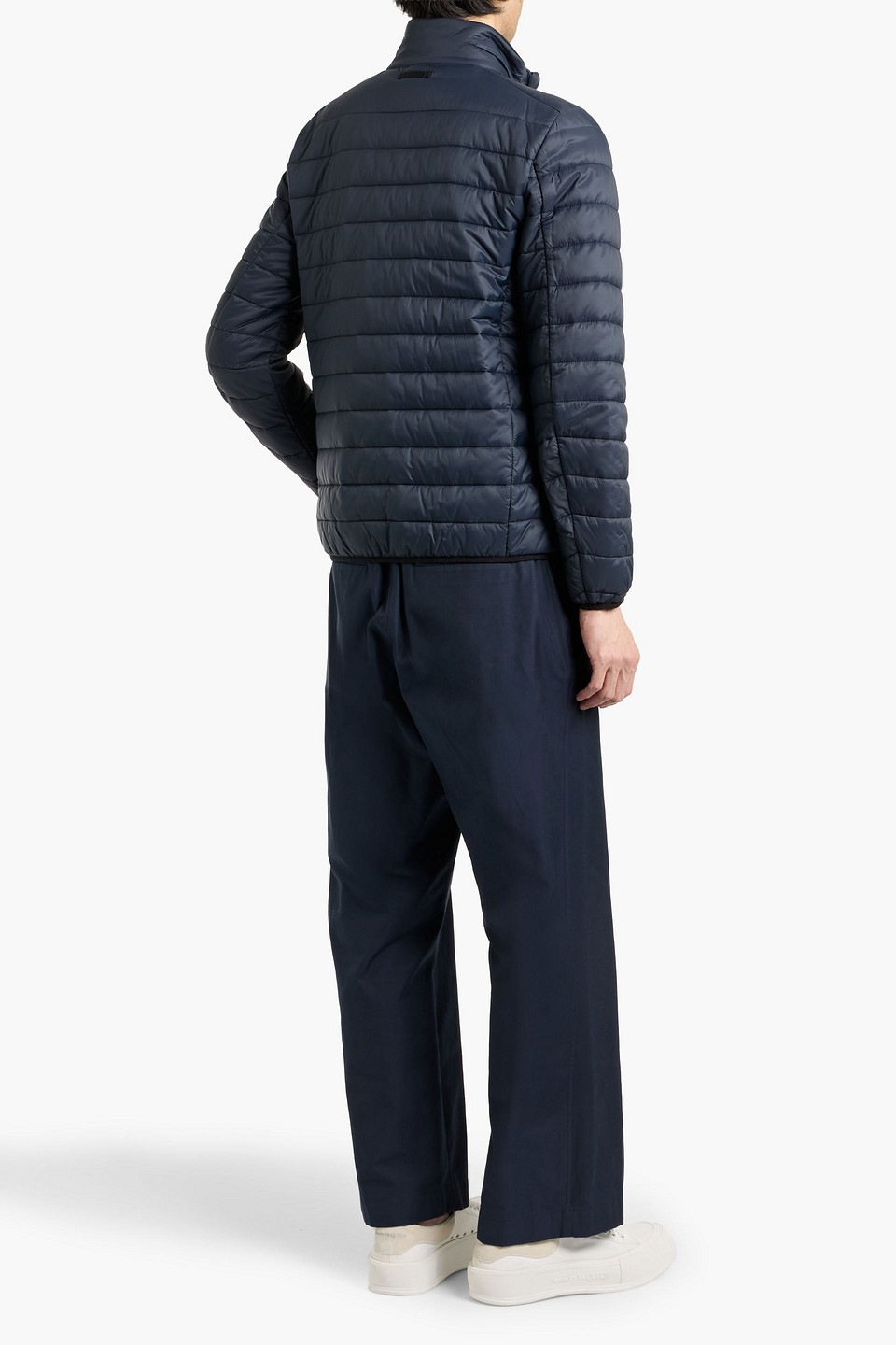 Slowear - Montedoro Quilted Shell Jacket - Blue - It 46 