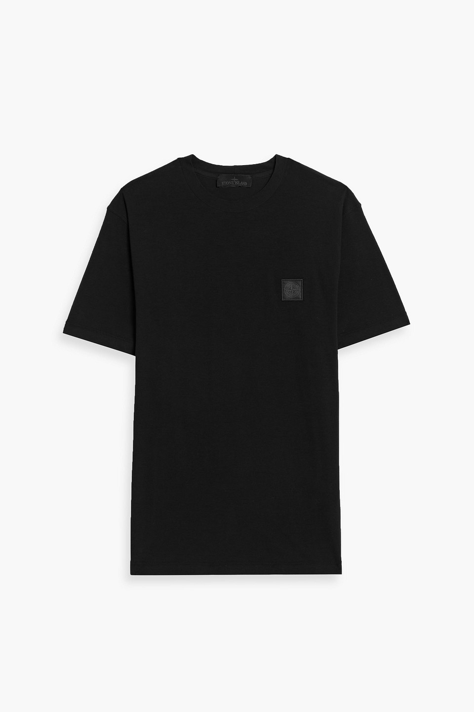 stone island - cotton-jersey t-shirt - black - xxl