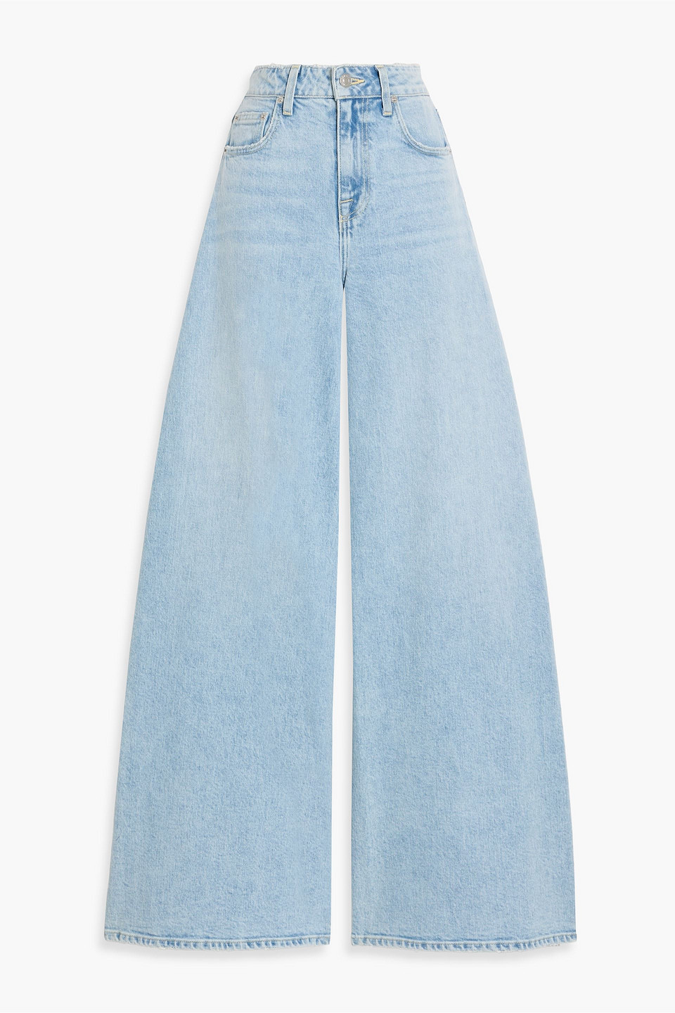 Simkhai High-rise Wide-leg Jeans In Blue