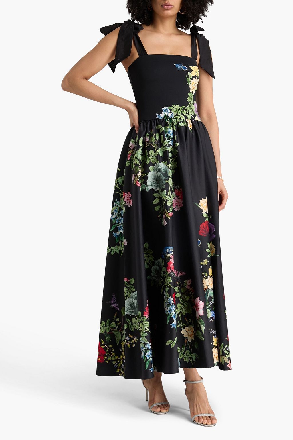 sabrina carpenter grammy gold dress Women's Coralia Maxi Dress in Blue main image 1
