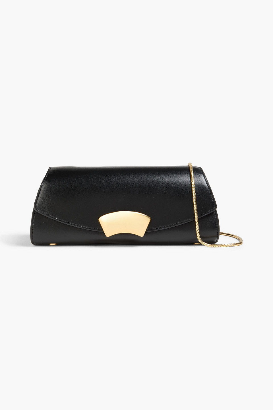 3.1 Phillip Lim Id Leather Clutch In Black