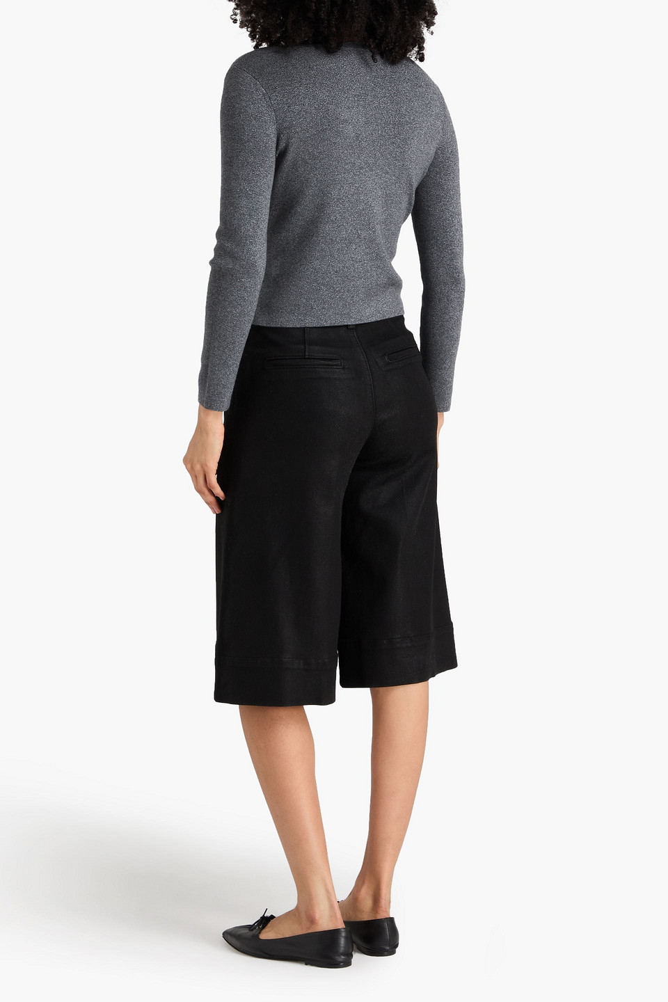  Paige - Hemd „hibbert“ Aus Piqué Mit Floralem Print - Grau - Xs 