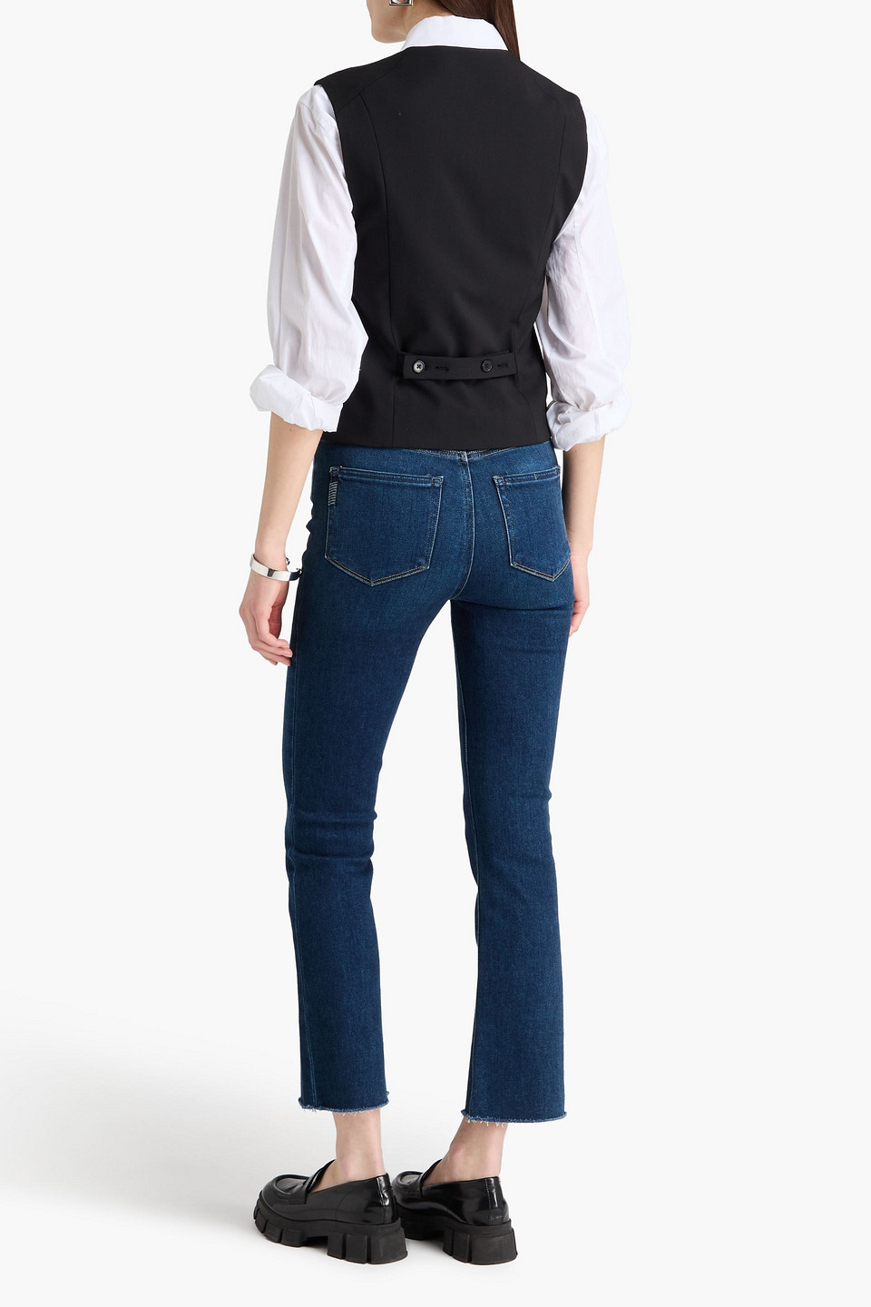  Paige - Hemd „cassio“ Aus Webstoff Mit Print - Blau - 23 
