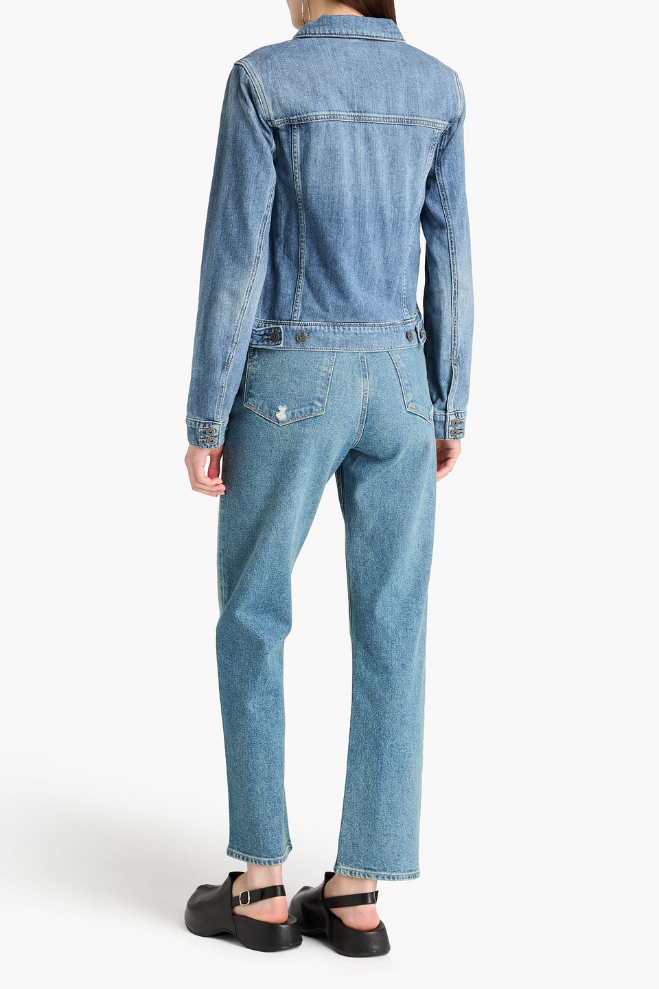  Paige - Rowan Denim Jacket - Blue - S 