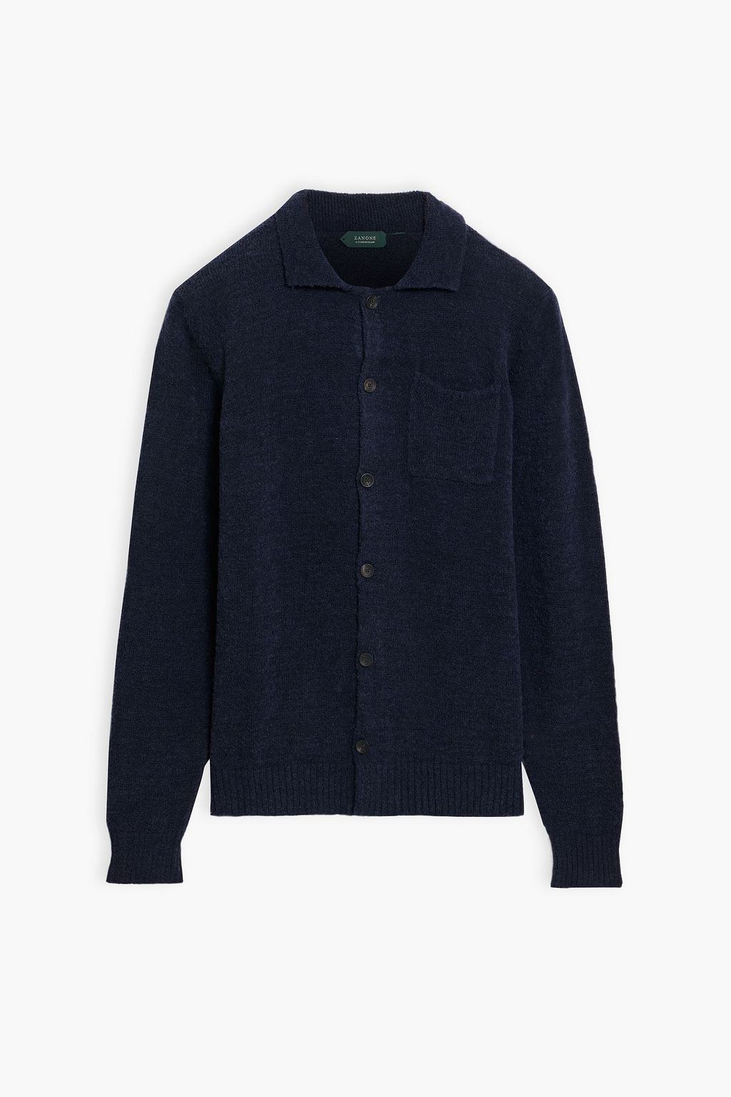 SLOWEAR Zanone bouclé-knit wool-blend cardigan | THE OUTNET
