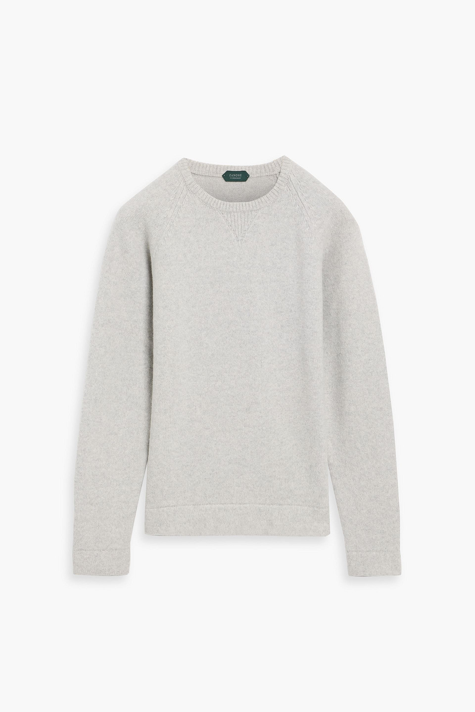 slowear - zanone wool and cashmere-blend sweater - gray - it 48