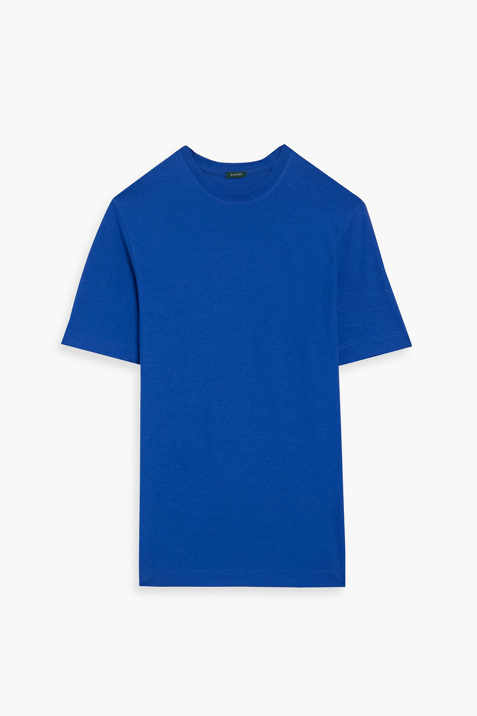 Slowear Zanone Cotton-jersey T-shirt In Blue