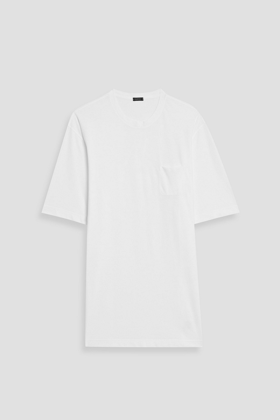 Slowear Zanone Cotton-jersey T-shirt In White