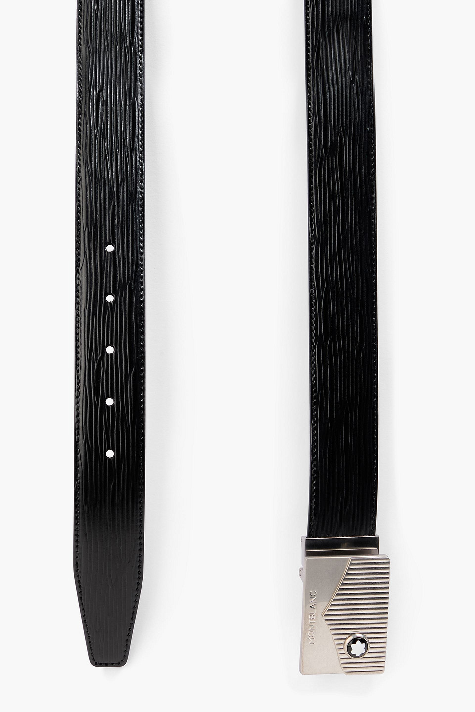  Montblanc - Gürtel Aus Leder - Schwarz - Onesize 